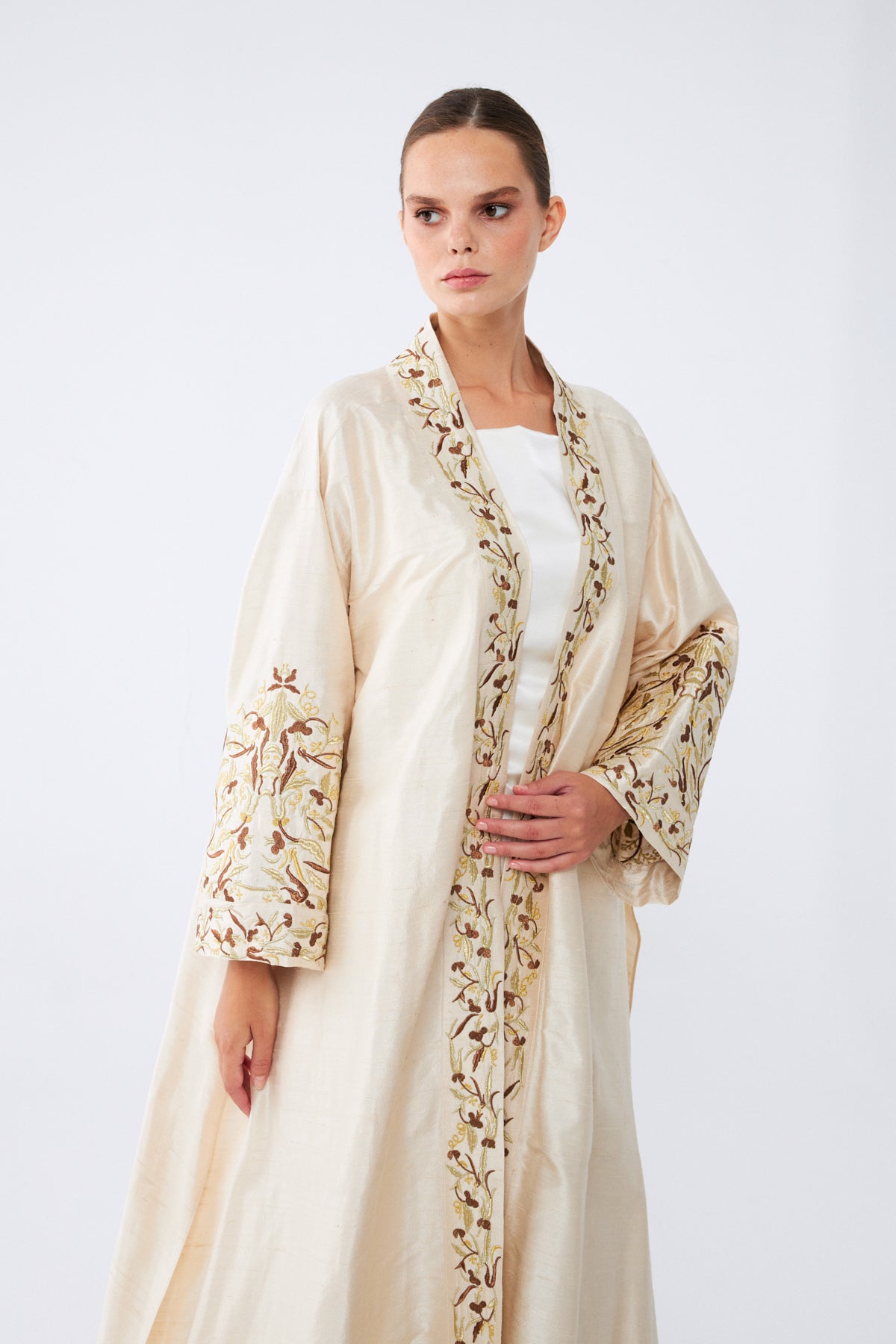 Nayara Kaftan | %100 İpek Lüks Kadın Kaftan | Noorvien