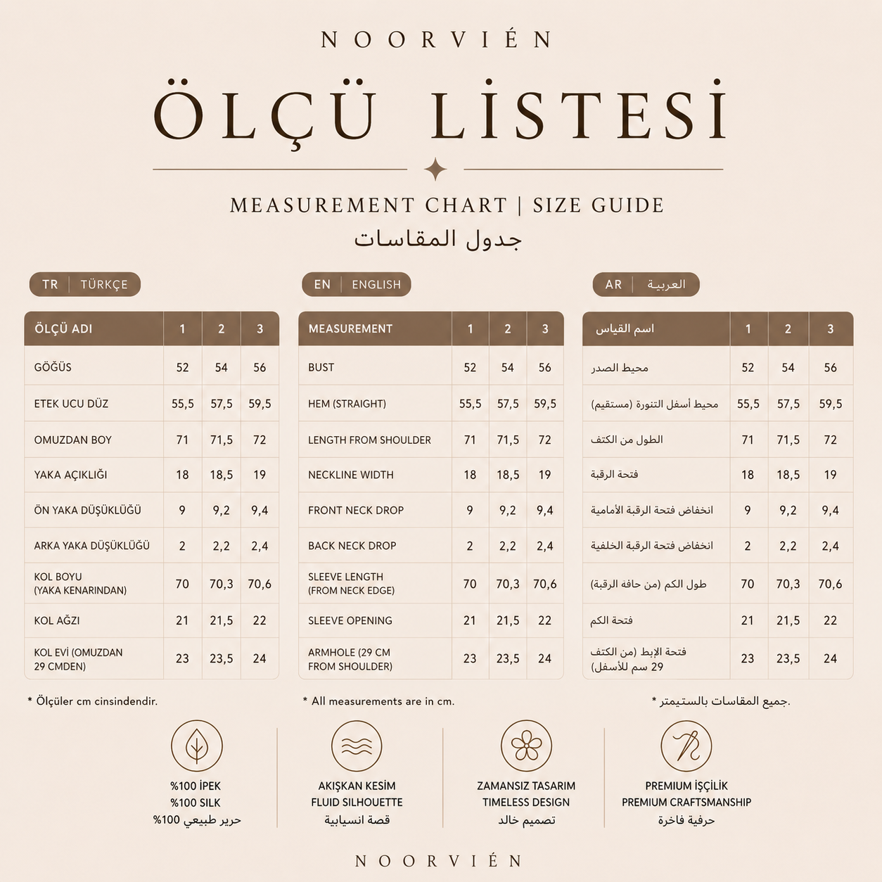 Liora Blouse – %100 İpek Yarasa Kollu Kadın Bluz Soft Cream | Noorvien