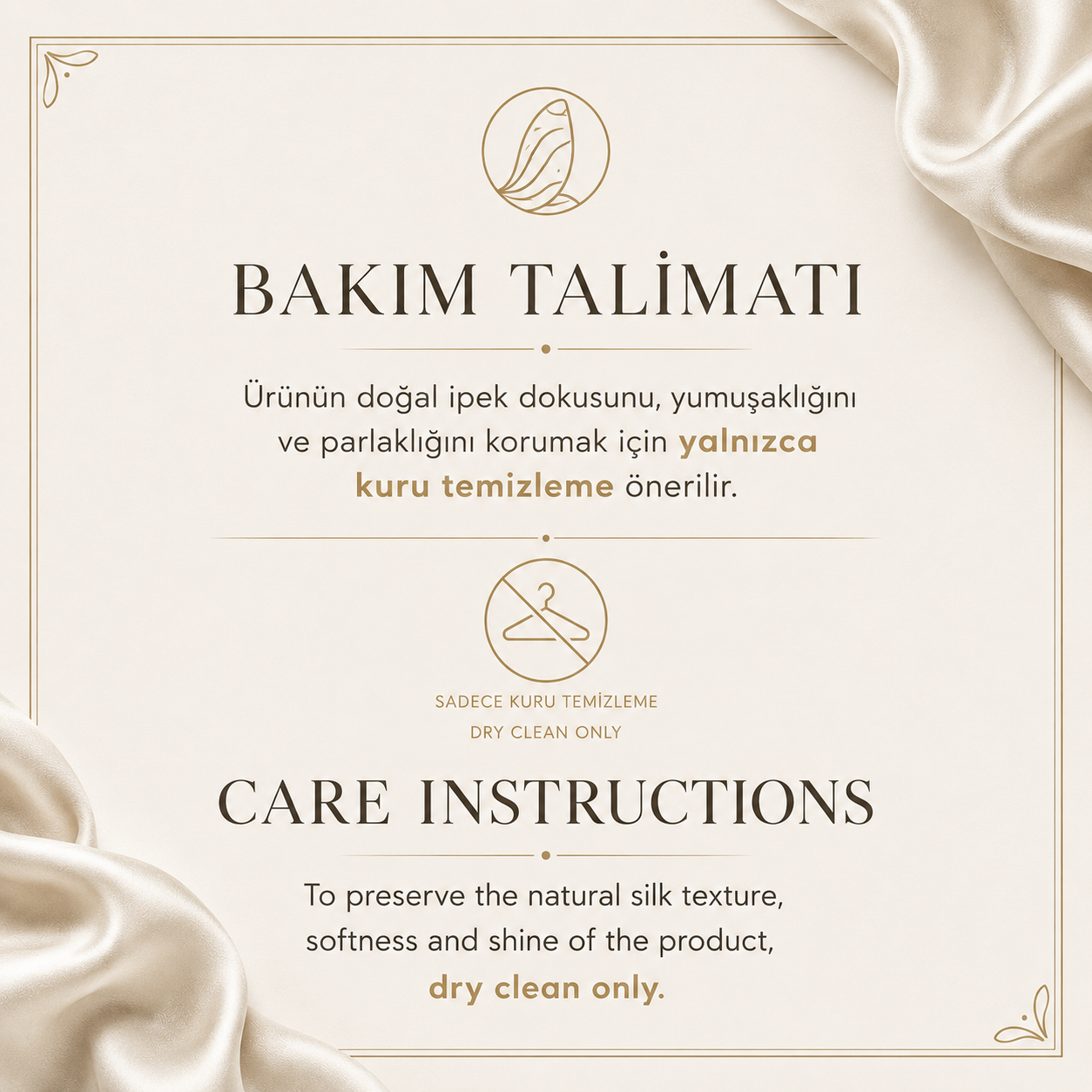 Naeliya Elbise | %100 İpek Kadın Elbise Mocha Brown | Noorvien