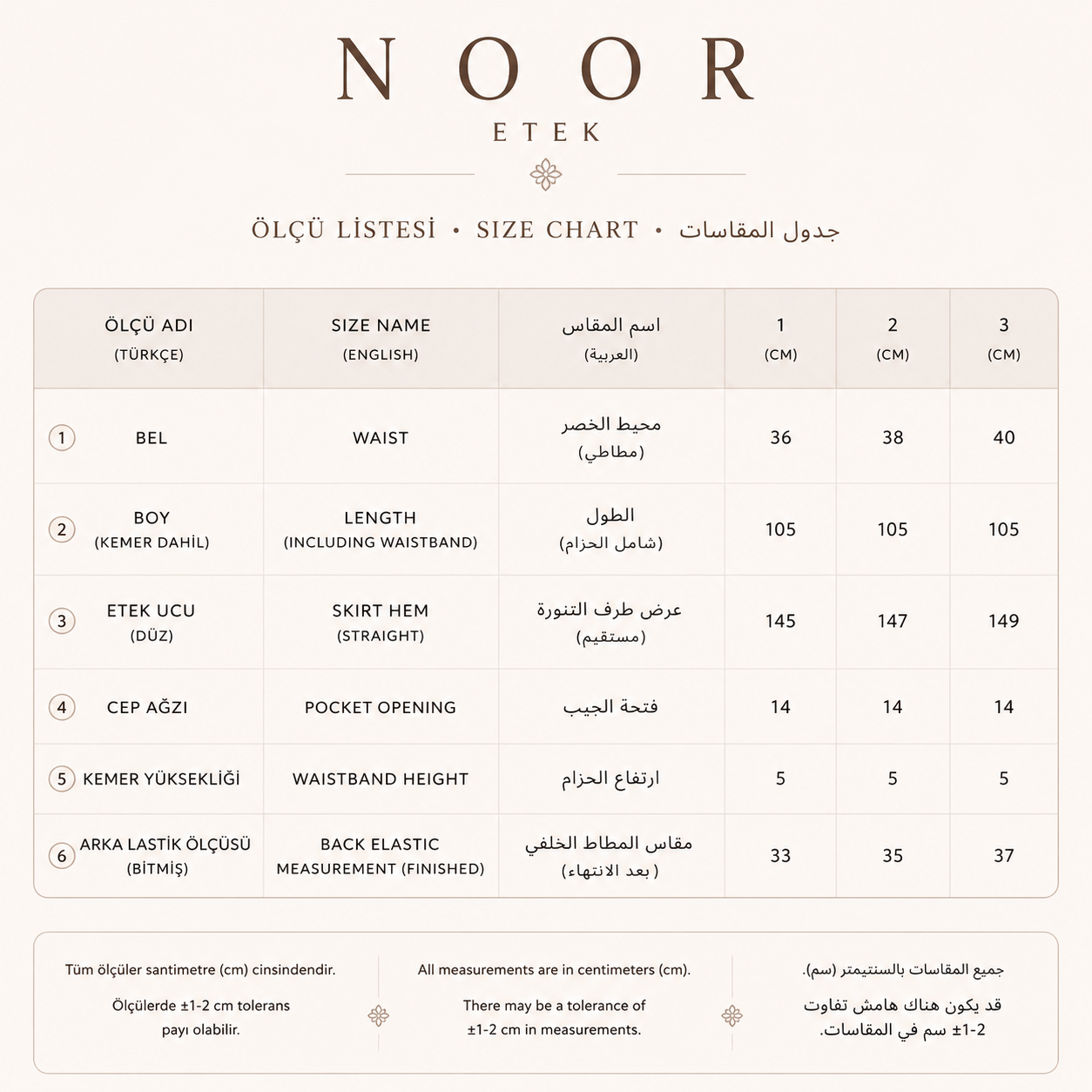 Noor Etek | %100 İpek Uzun Kadın Eteği | Noorvien